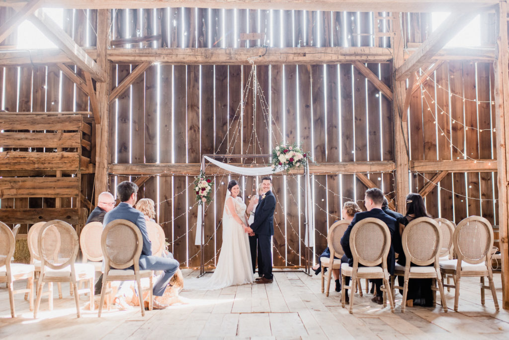 Micro Wedding Ceremony photographed by Jenn Kavanagh Photography