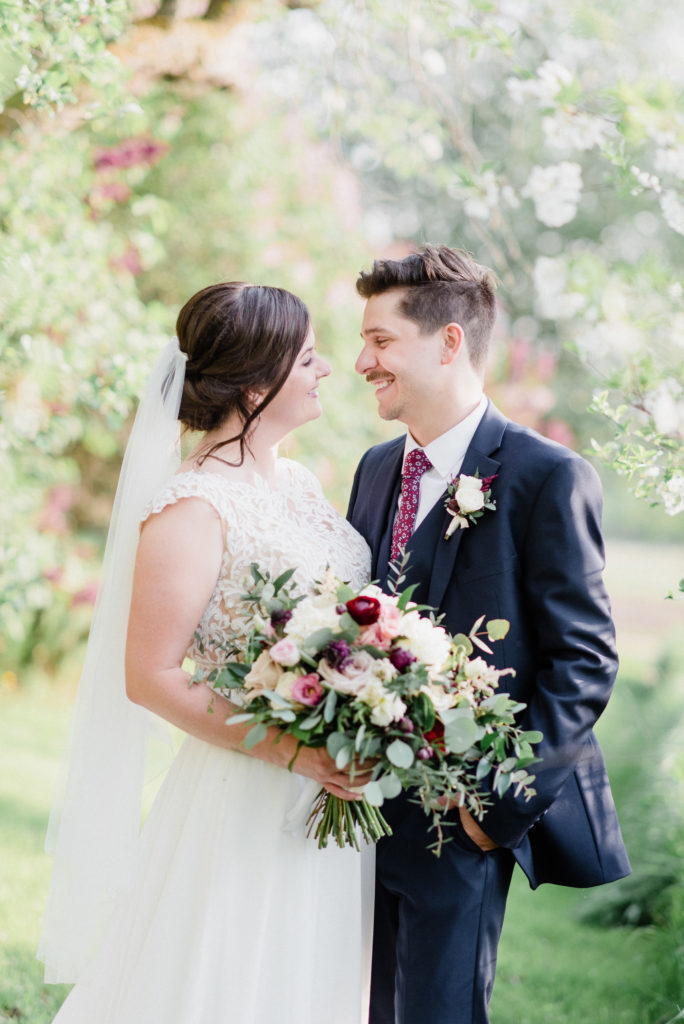 Springtime Cambium Farms wedding photographed by Jenn Kavanagh Photography